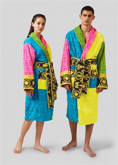 robes versace|versace colorful robe.